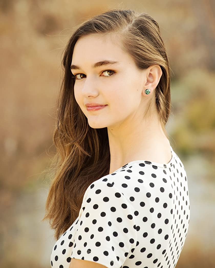 Leaf and Foil Earrings