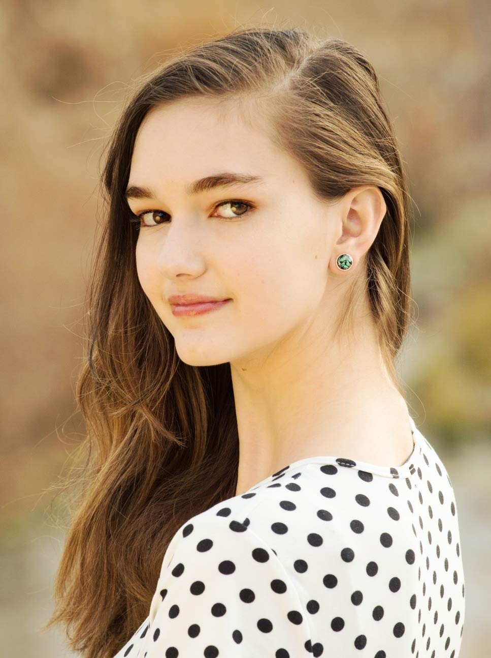 Leaf and Foil Earrings