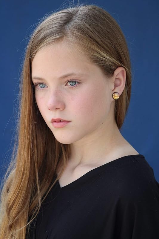 Summerfield Collection Antiqued Gold-tone Metallic Mermaid Scale Stud Earrings 12mm (Orange/Yellow AB)