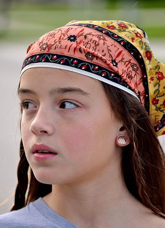 Summerfield Collection Rose Gold-tone Metallic Dragon Scale Stud Earrings 12mm Mermaid