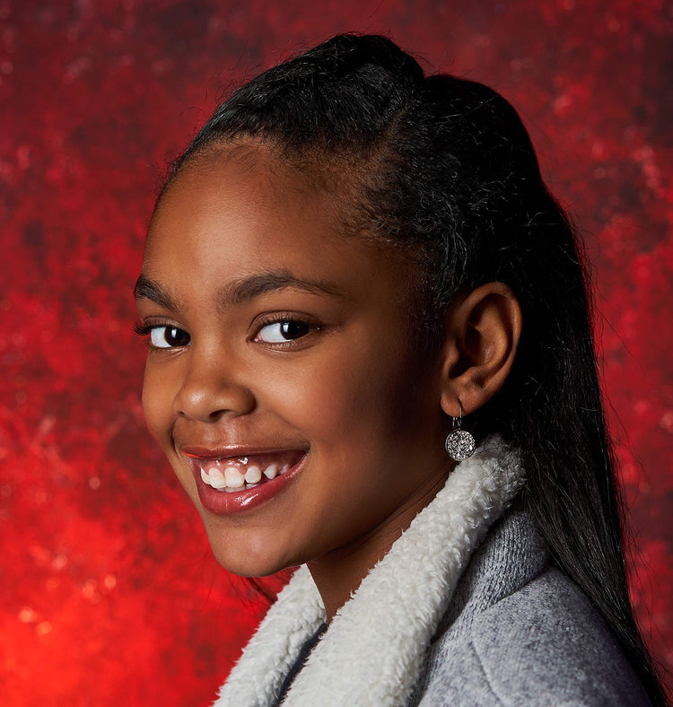 Hematite-tone Gunmetal Gray Faux Druzy Stone Lever-back Drop Earrings 12mm