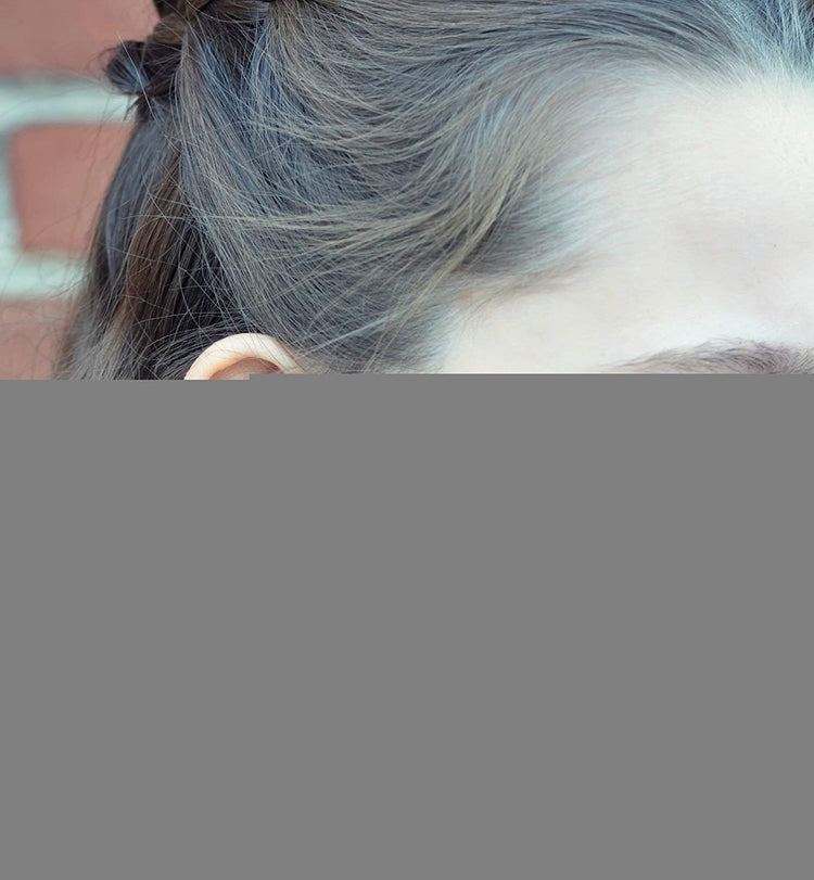 Silver-tone Magenta Pink and White Glitter Glass Star Galaxy Dangle Earrings